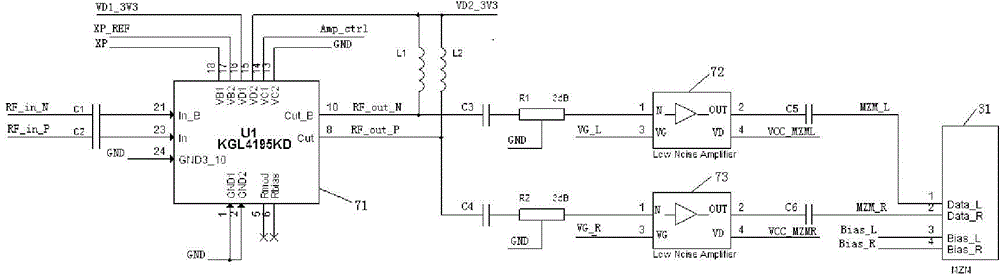 Optical transceiver module with double arms of modulator capable of achieving modulation independently