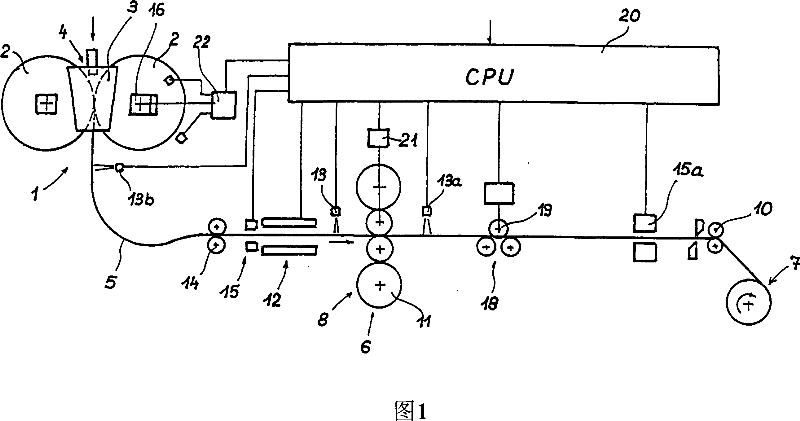 Method and device for continuously producing a thin metal strip