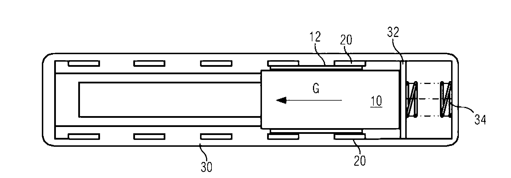 Slider switch and thermostat controller using the same