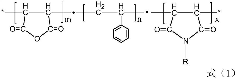 A kind of non-releasing polymer antibacterial masterbatch containing guanidine side chain and its preparation method and application