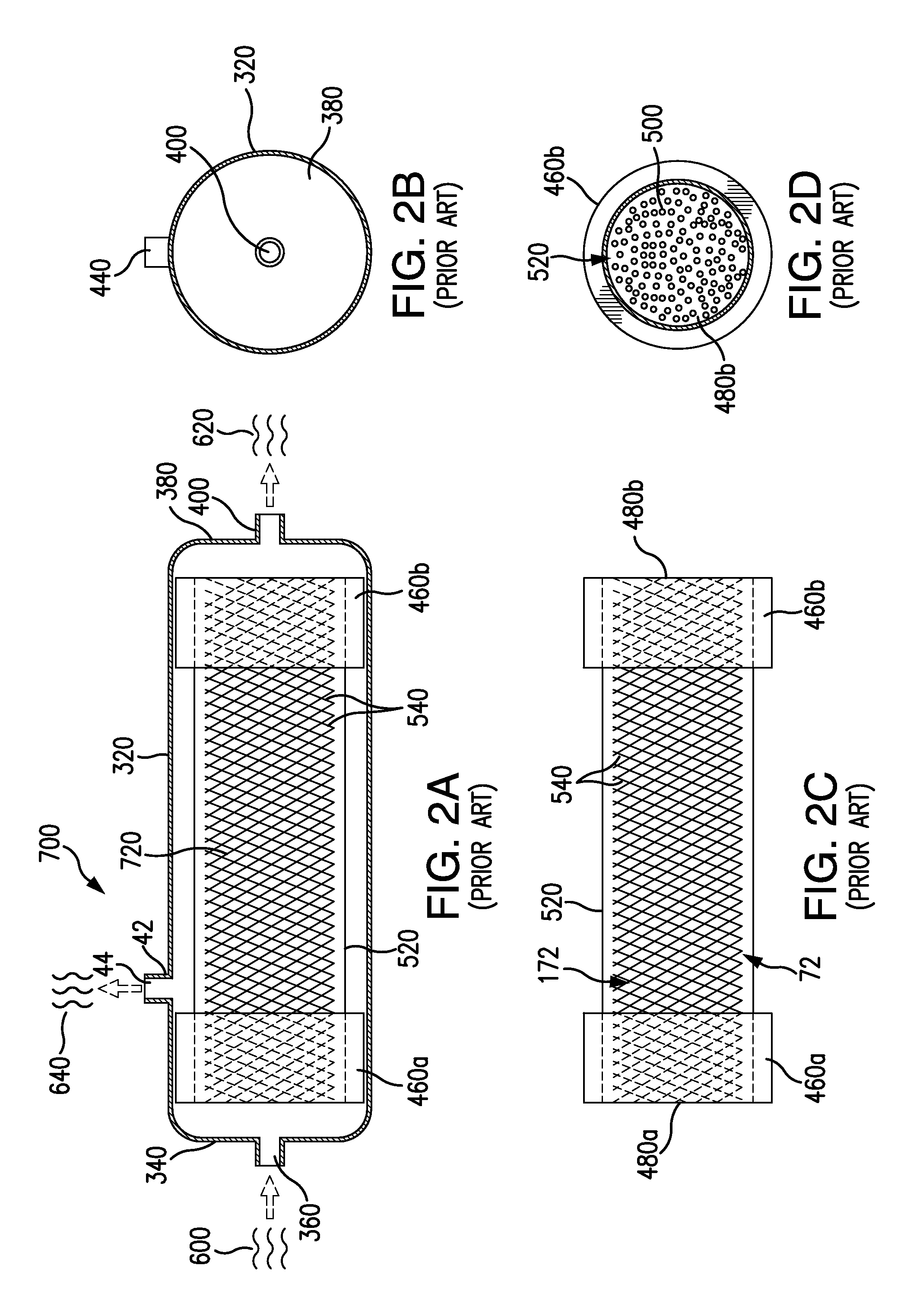 Hollow fiber apparatus and use thereof for fluids separations and heat and mass transfers