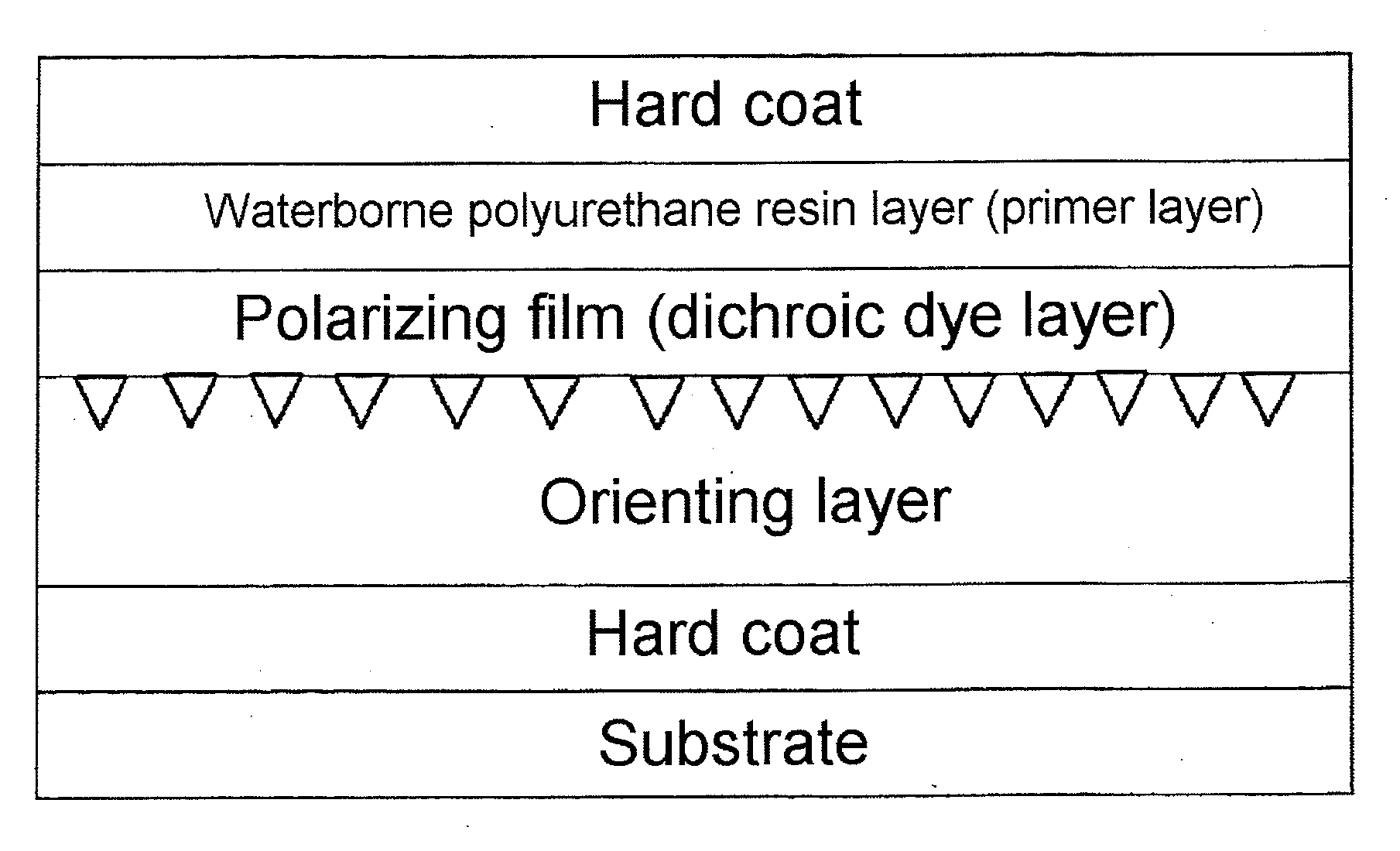 Method of manufacturing polarizing member