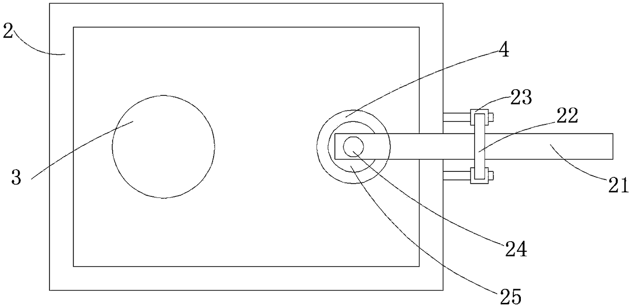 Waste material collection device for machining of guide rod of road marker