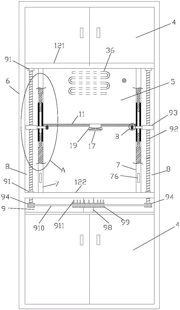 Closet with refrigerating function