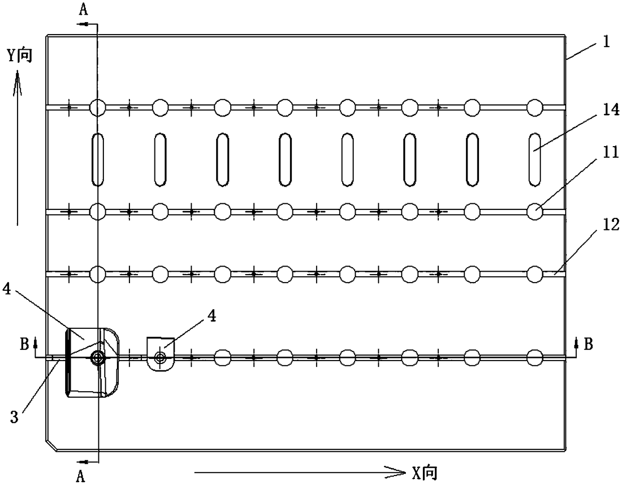 Special tool for top block machining and top block machining assembling structure