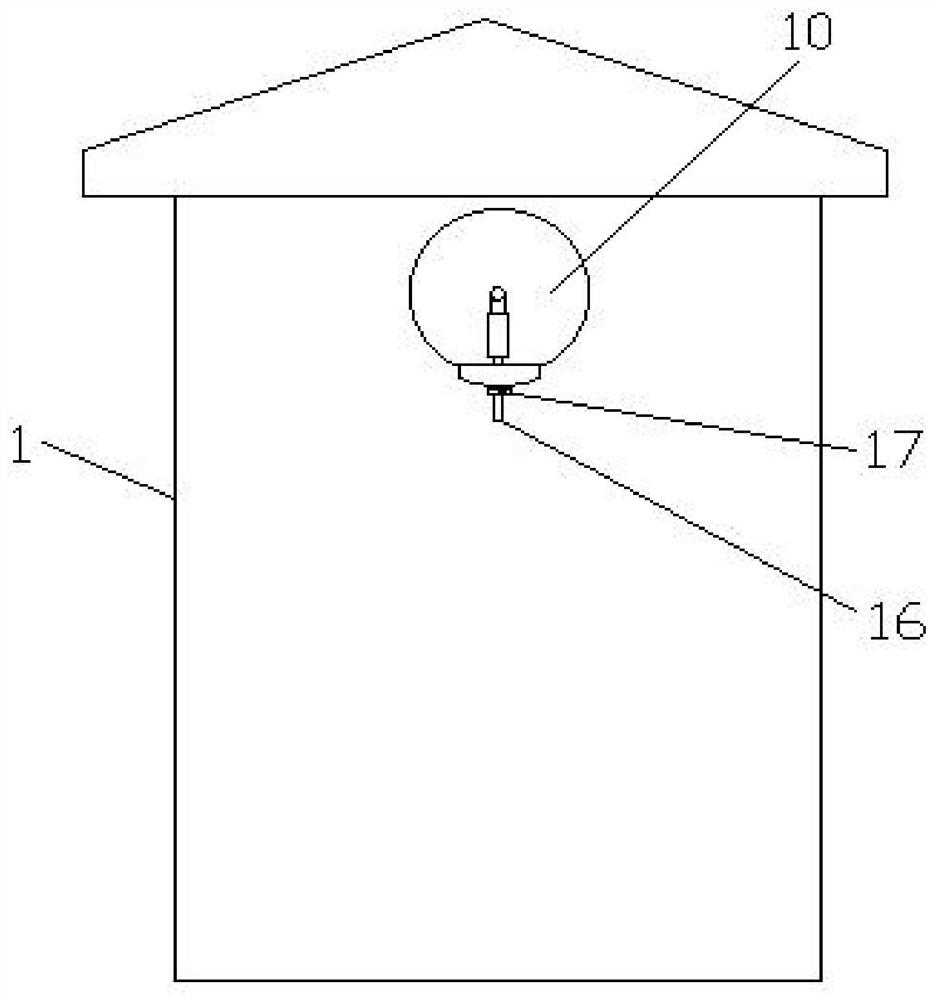 Charging pile for heat-dissipating electric vehicles