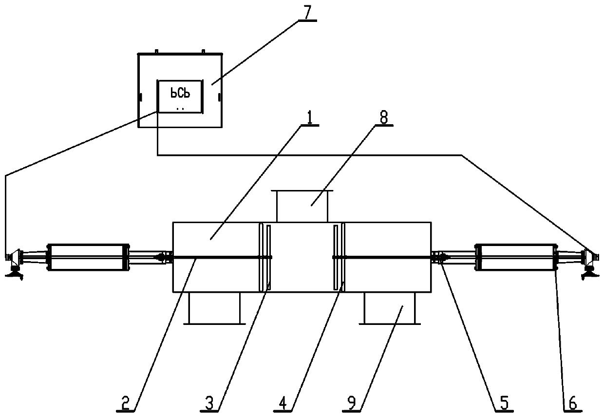 Automatic flowing pipe ore pulp switch valve