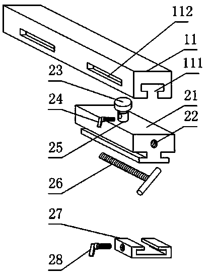 Board drilling equipment convenient for pressing material