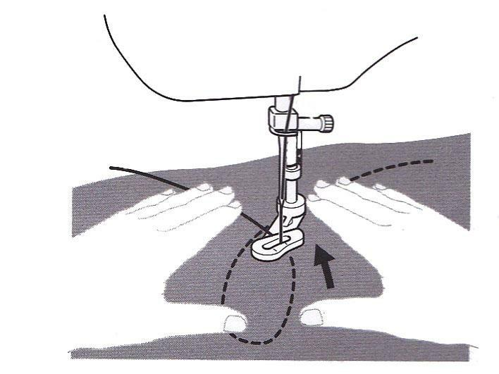 Quilting seam pressing foot and method of using quilting seam pressing foot