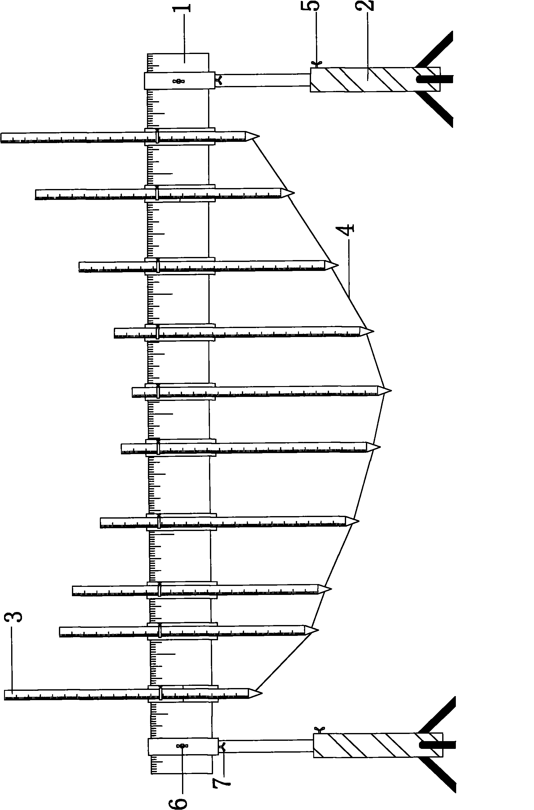 Device for making hydraulic model