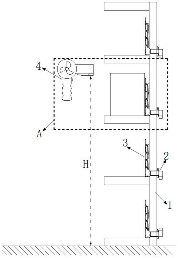 Bookshelf book self-cleaning device and system based on state detection