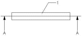 Glass window sash convenient to disassemble