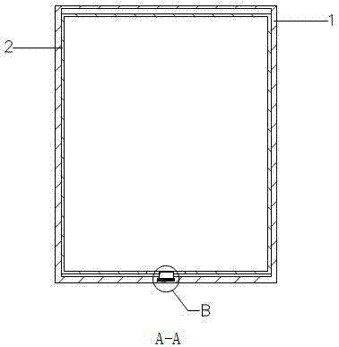 Glass window sash convenient to disassemble