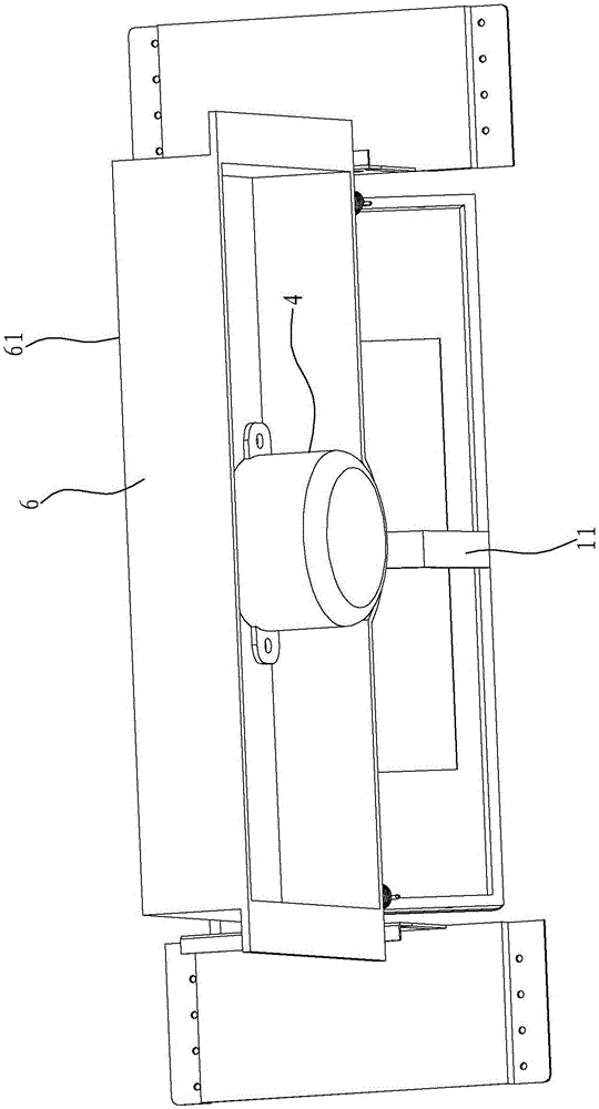 Rotation mechanism of household appliance control panel