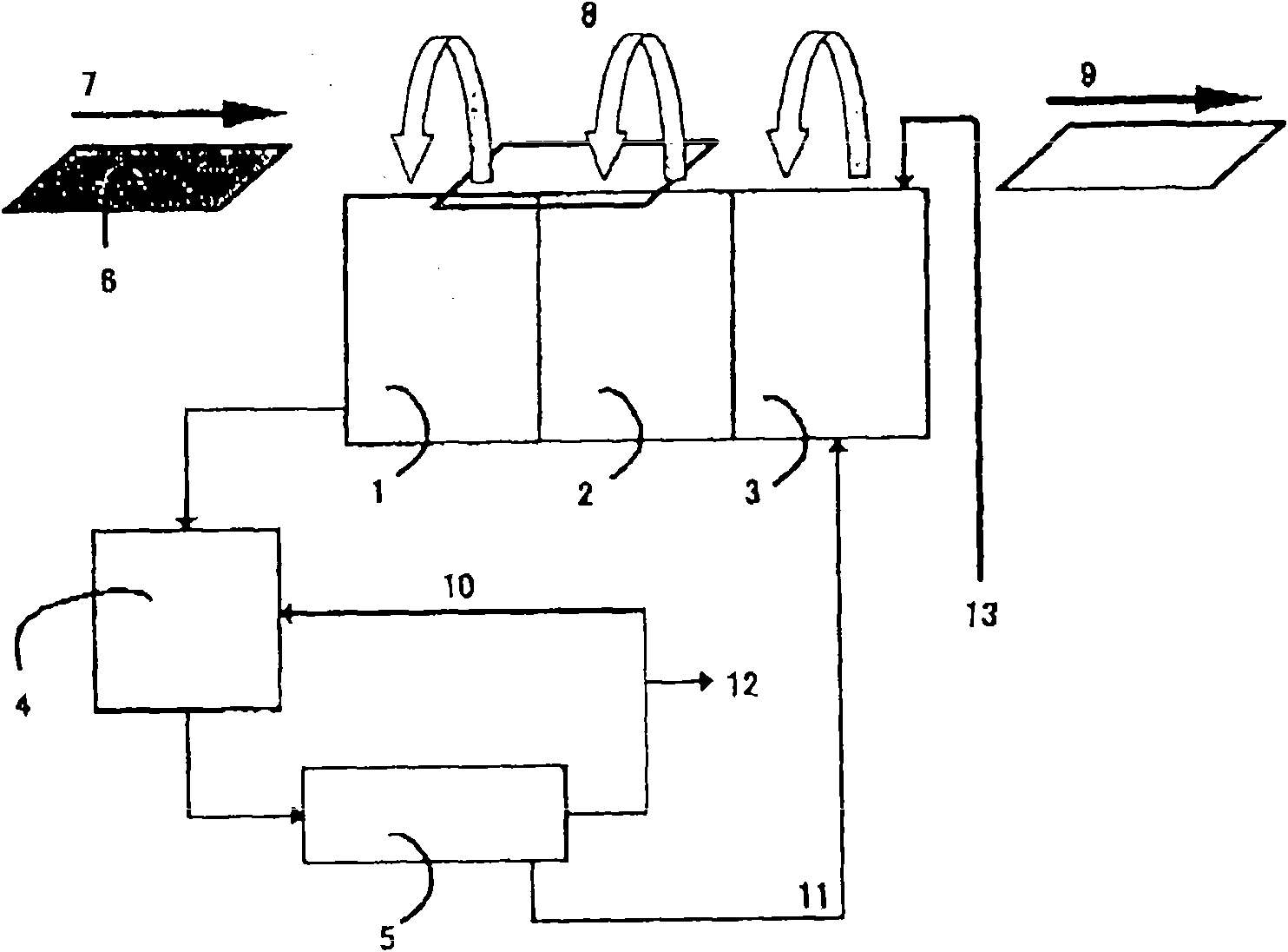 System for continuously using resist stripper liquid based on nanofiltration