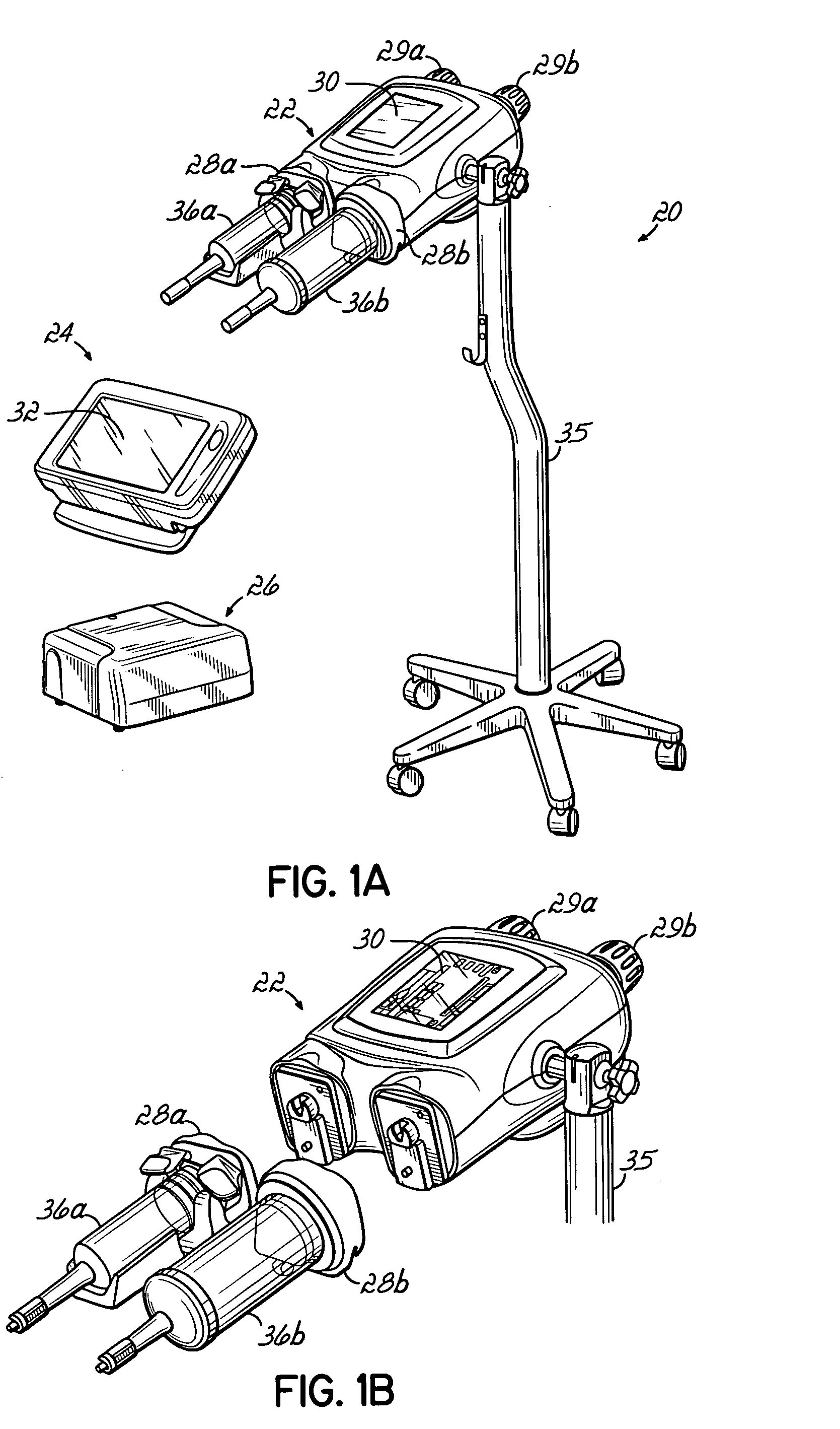 Powerhead control in a power injection system