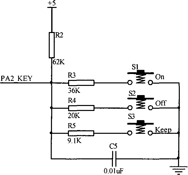 Electronic control system and control method of electric kettle