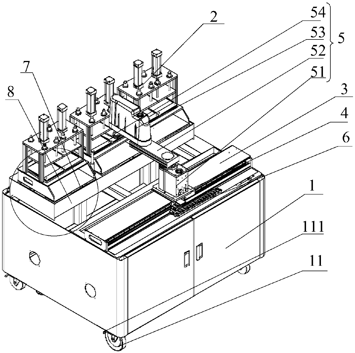 Testing device