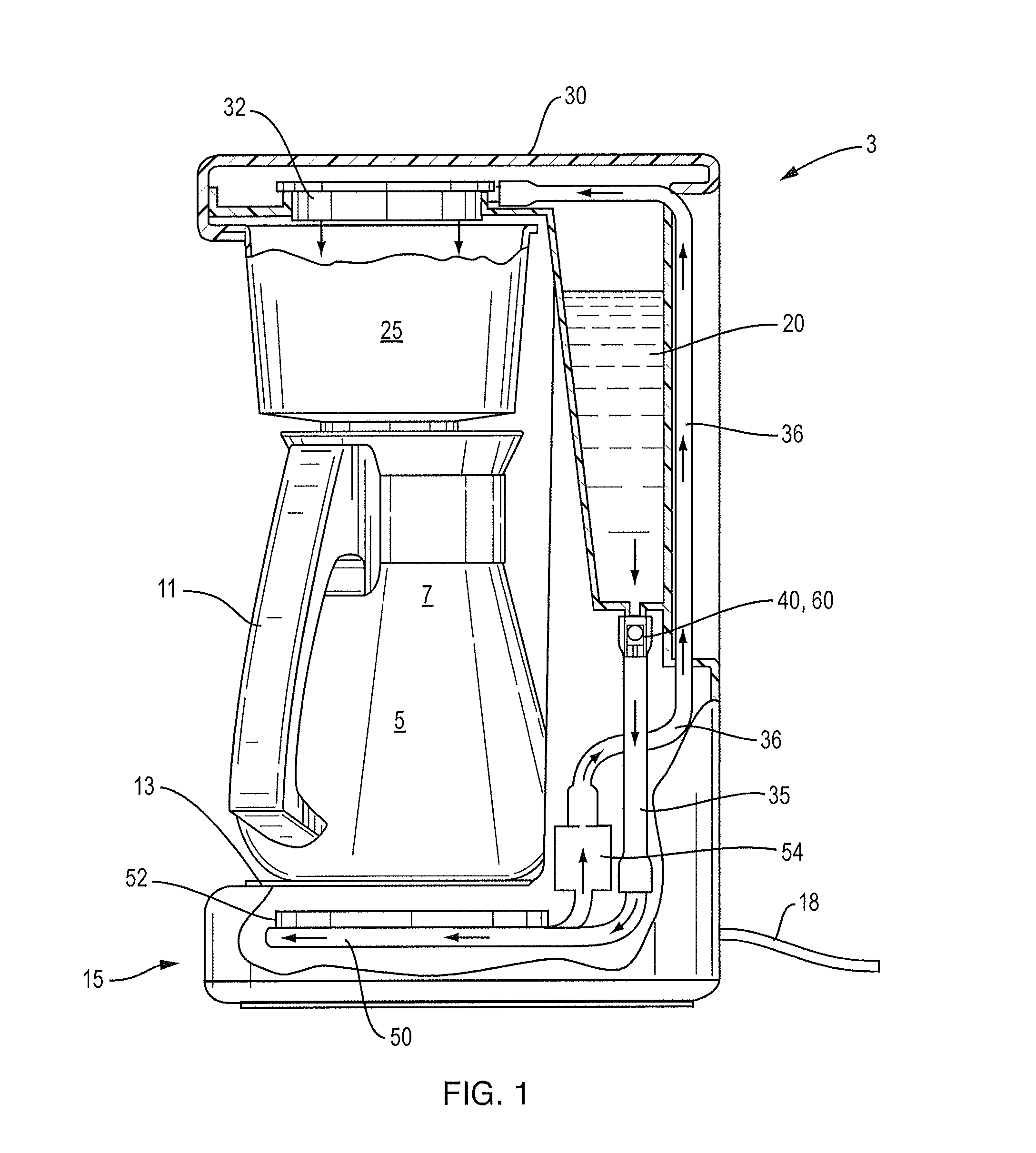 Stop valve for coffee maker