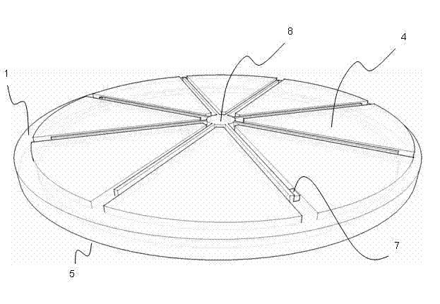 High-current full-wafer full-crimp flat-pack IGBT and manufacturing method thereof