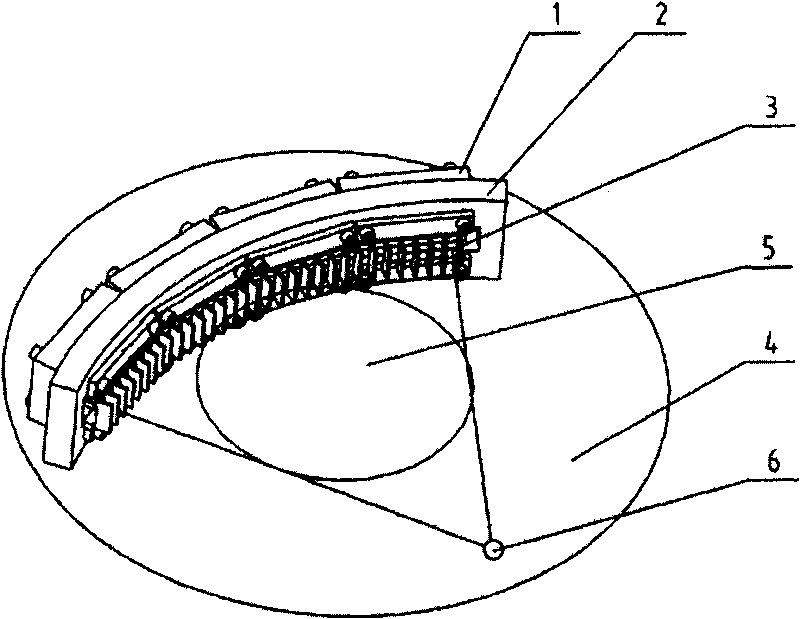 Combination device of detector and collimator for X-ray examination and method