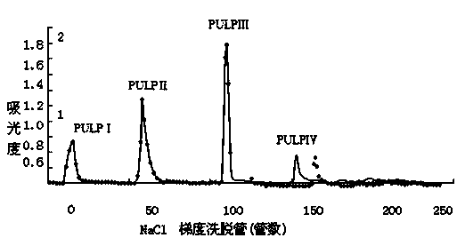 Application of Phyllostachys polysaccharide component in the preparation of anti-hepatitis B virus medicine