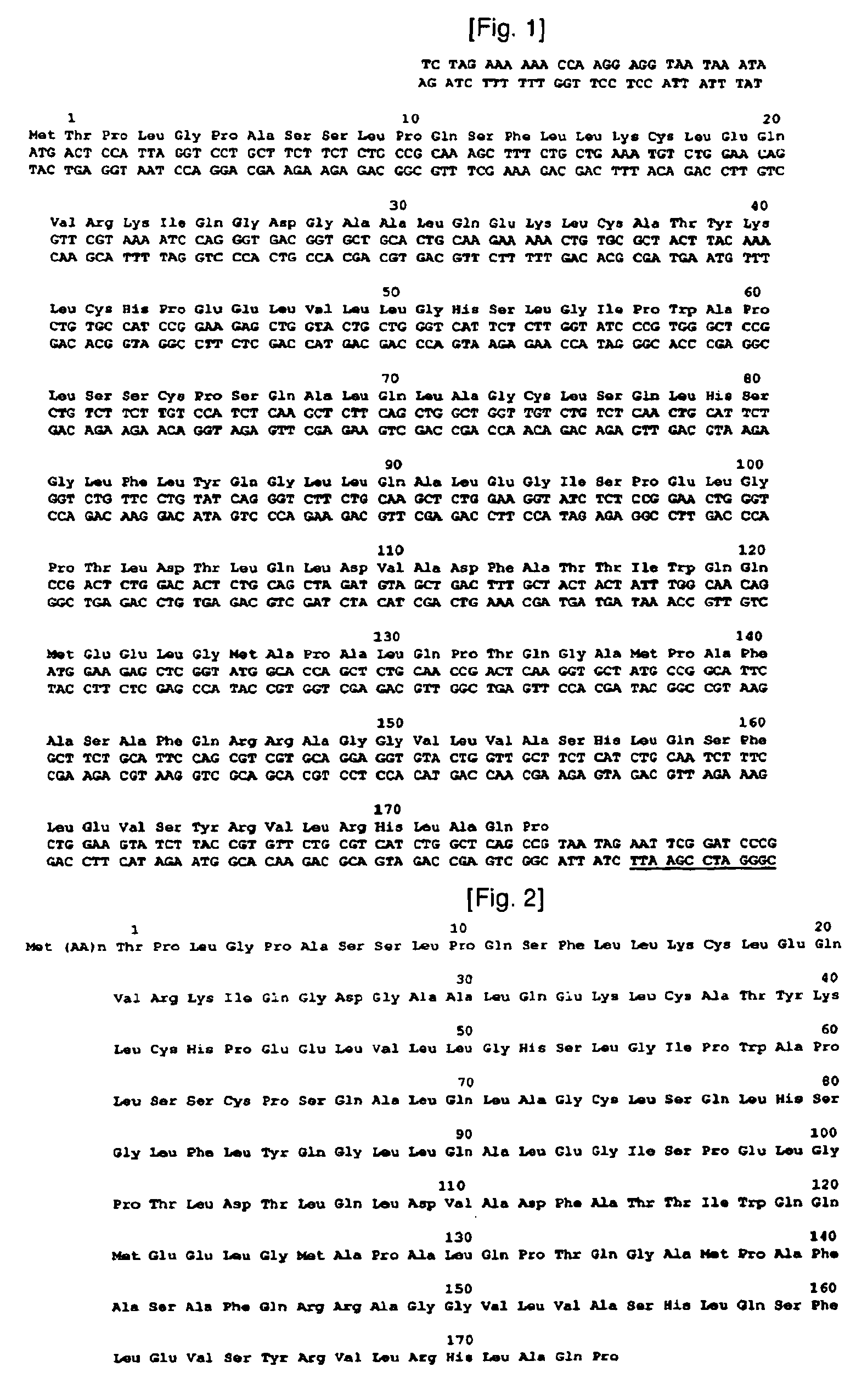 Human granulocyte-colony stimulating factor isoforms