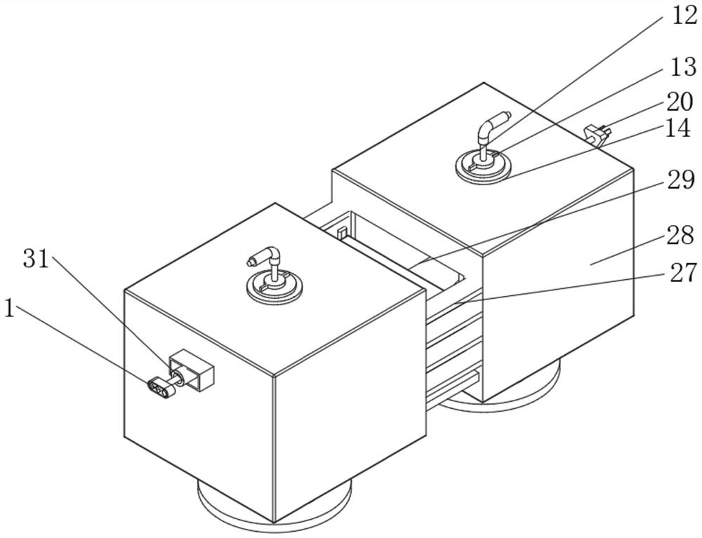 Automatic winding and contracting structure for charging wire of battery car