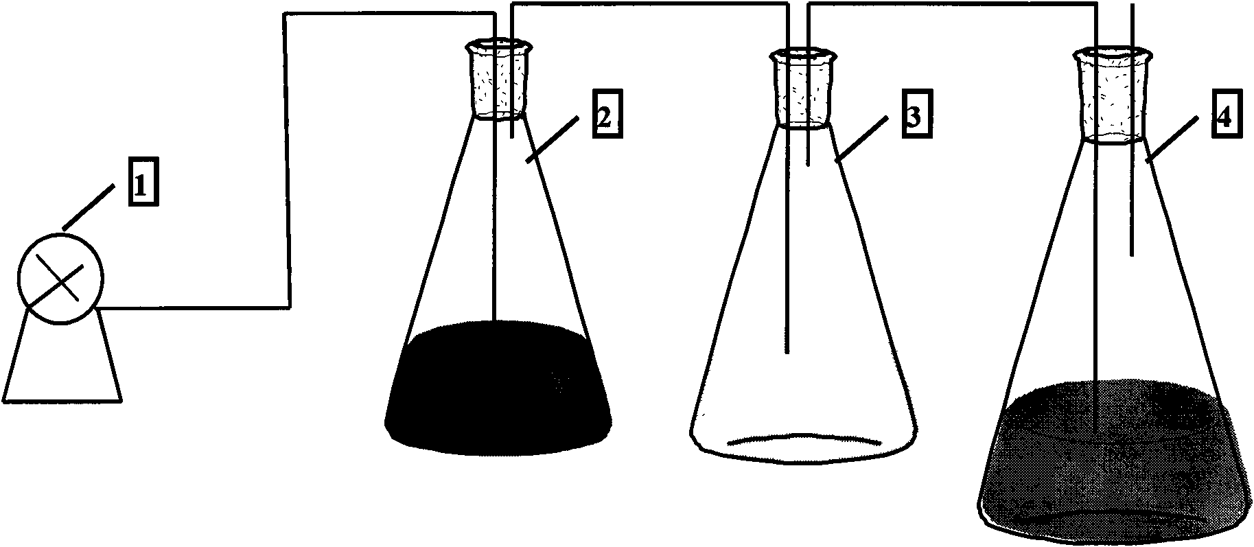 Method for quickly accumulating grease through mixotrophic sterile culture of microalgae