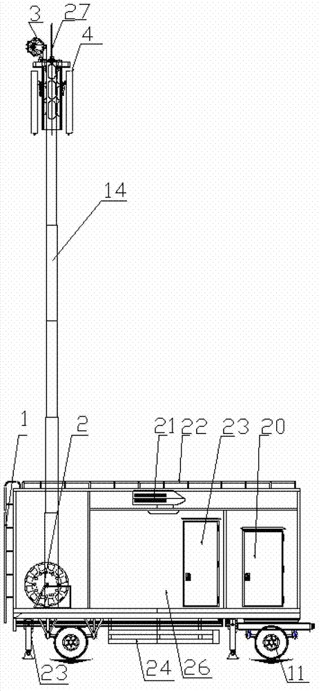 Novel mobile communication base station