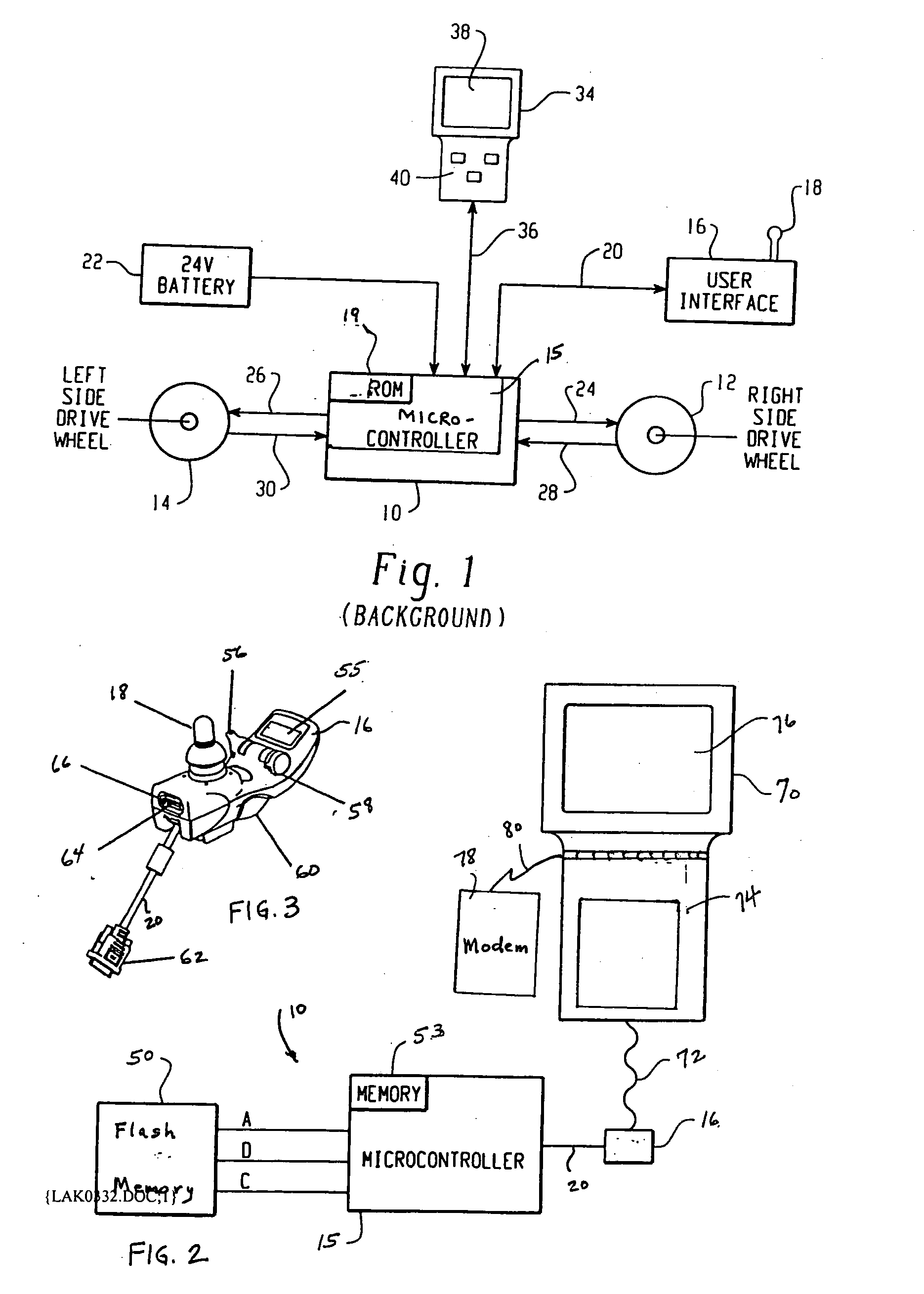 Method and apparatus for reprogramming a programmed controller of a power driven wheelchair