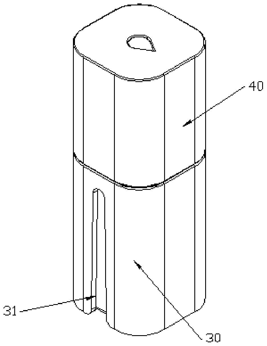 Quantitative extrusion glue bottle