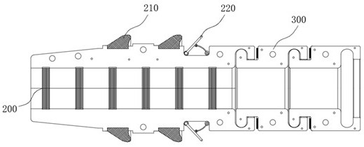 Submarine cable bending protection system and device