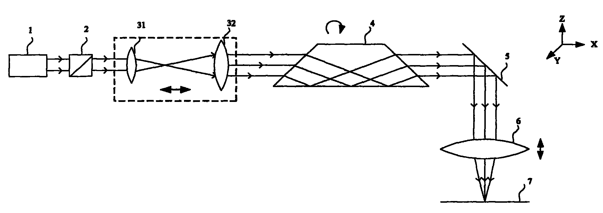 Laser processing device and method thereof