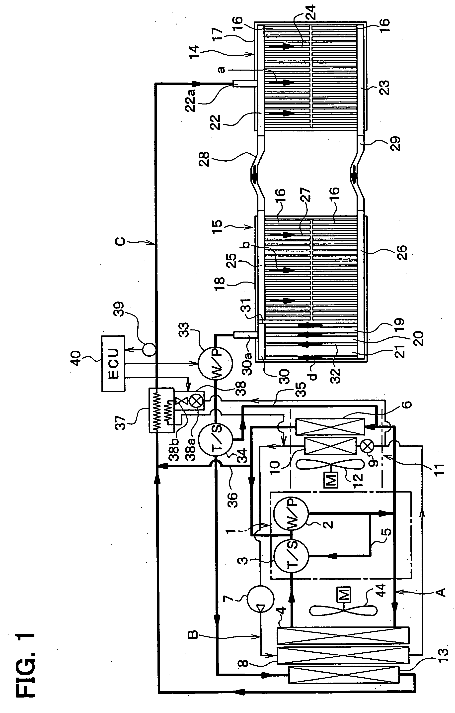 Cooling structure of heat generating member