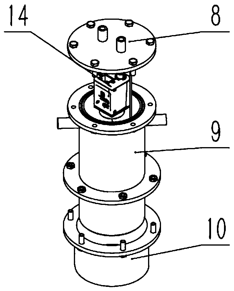 Temperature and humidity process control hot air dryer machine vision online detection system and method