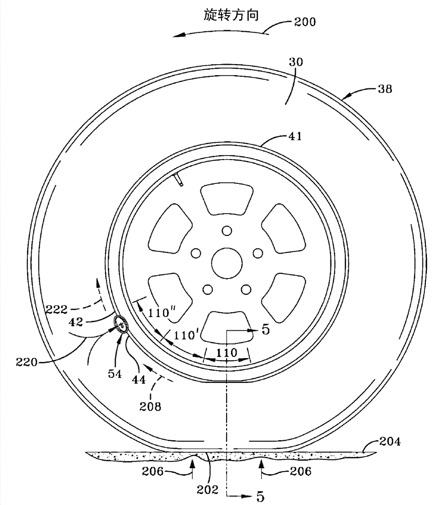 Self-inflating tire and pressure regulator