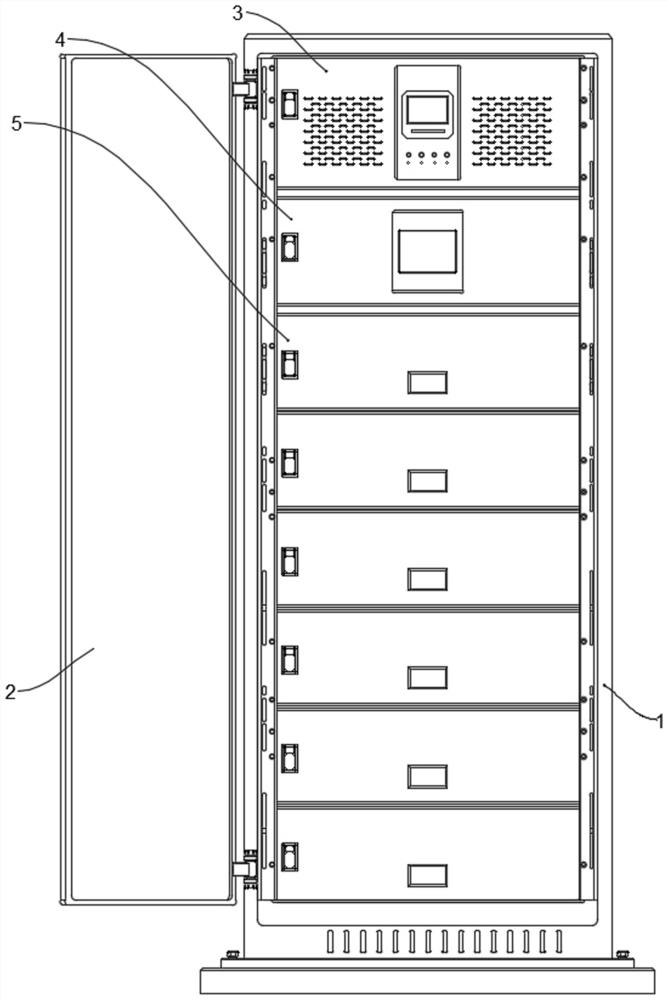 Photovoltaic energy storage cabinet