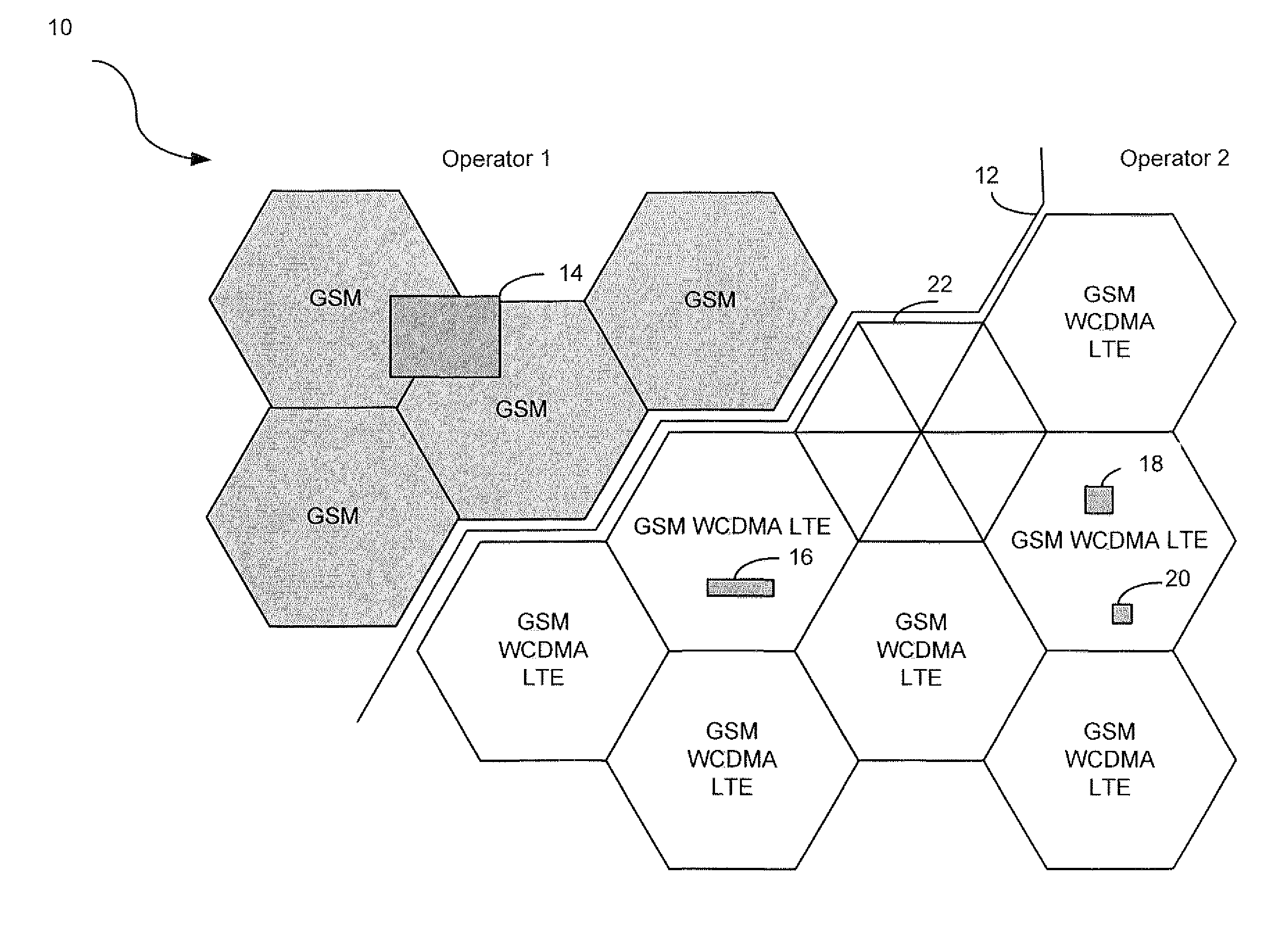 Location Based Radio Access System Selection