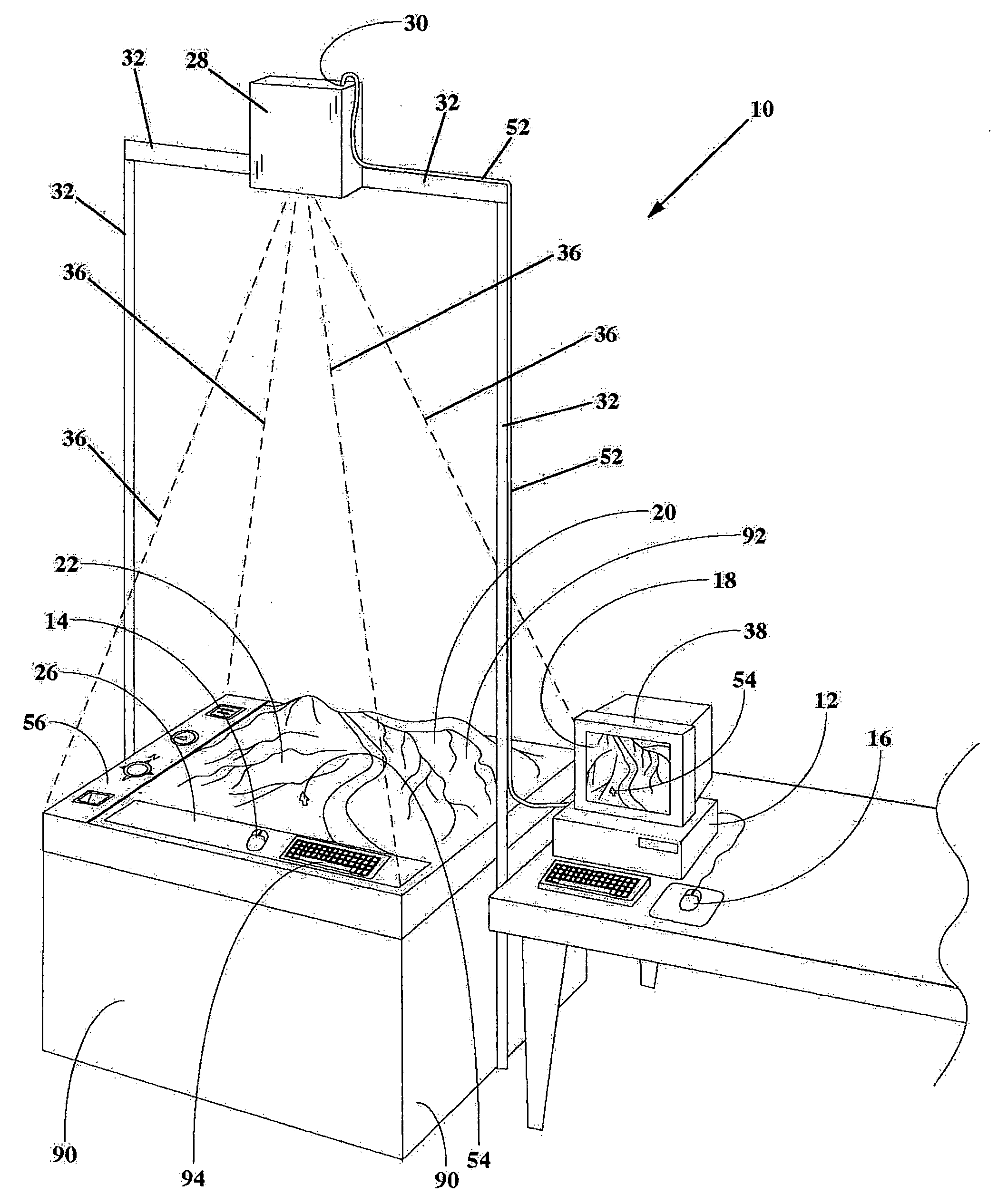 Three-dimensional cartographic user interface system