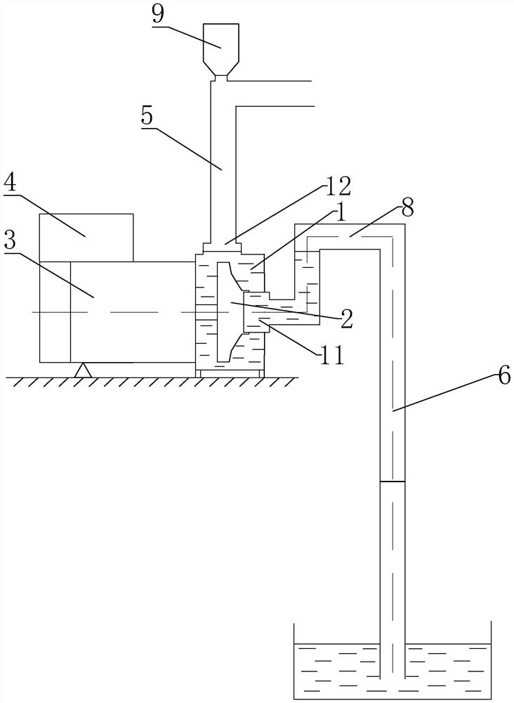 Control-based water pump self-priming system and self-priming method thereof