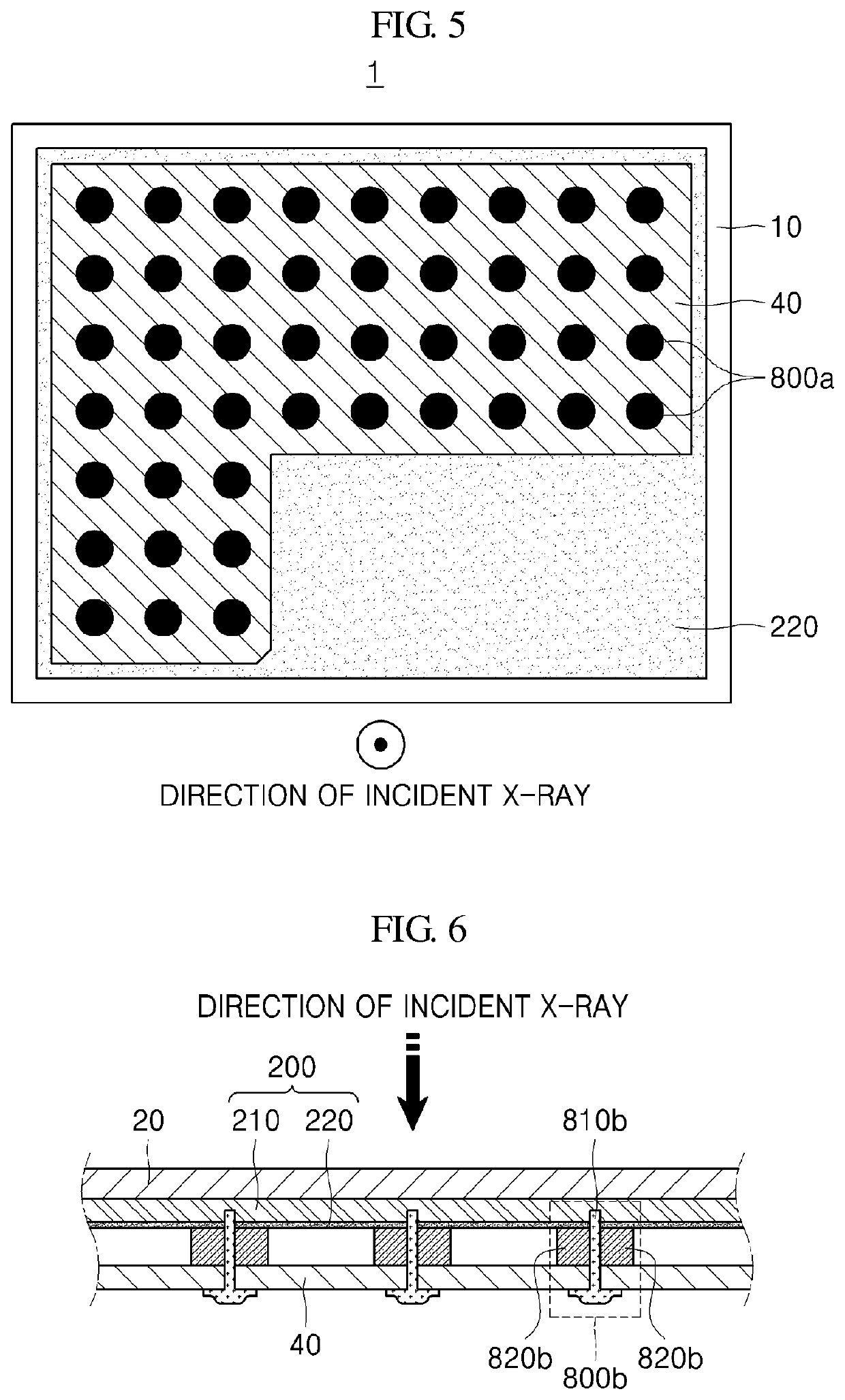 Radiation detector and radiography apparatus having the same