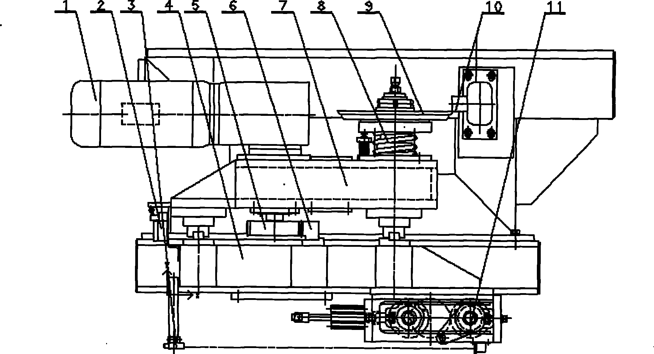 Calendered products horizontal cutting device