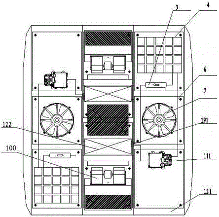 A Passenger Car Air Conditioning System with Cooling Fan Device