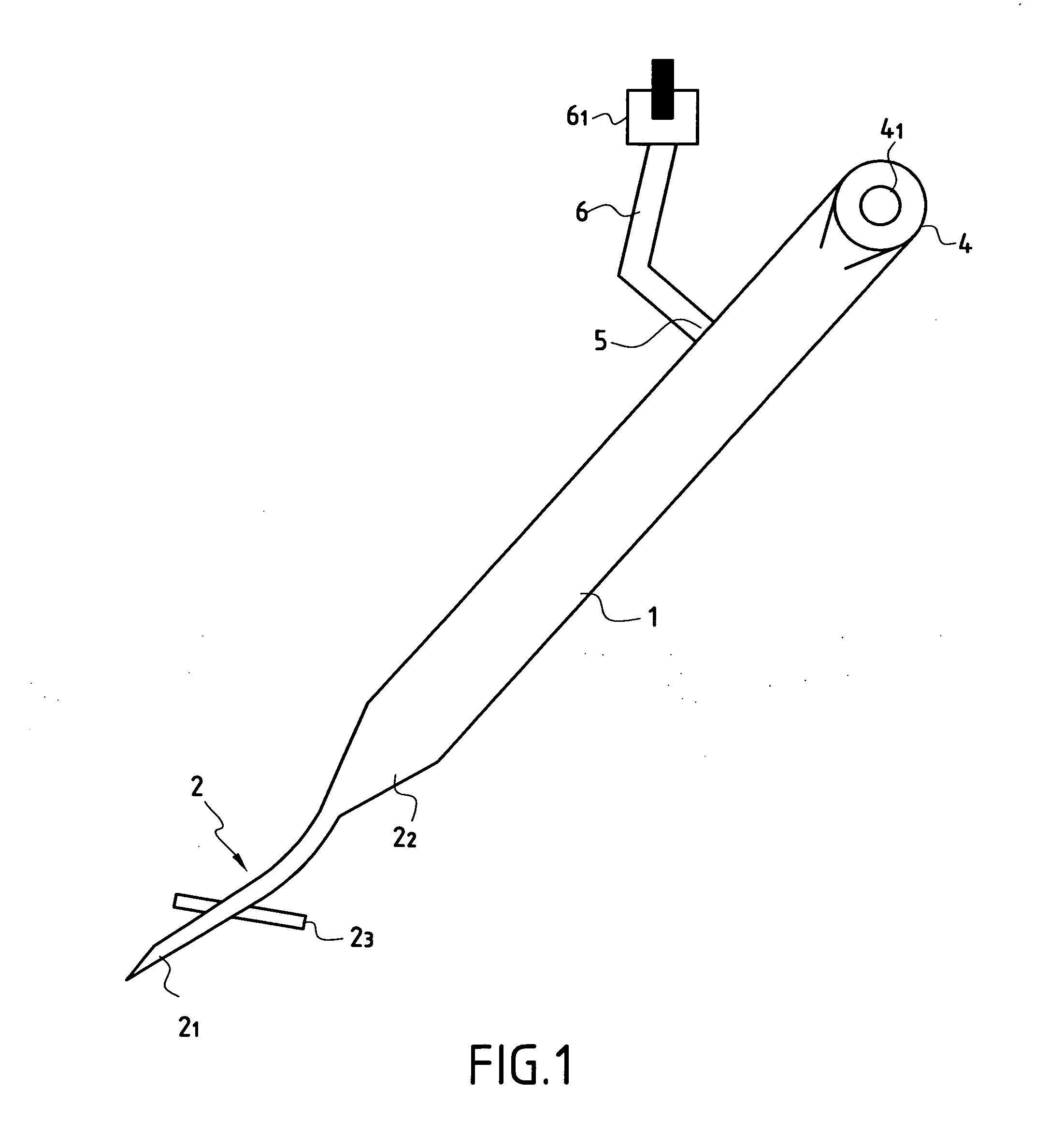 Endovascular surgery device