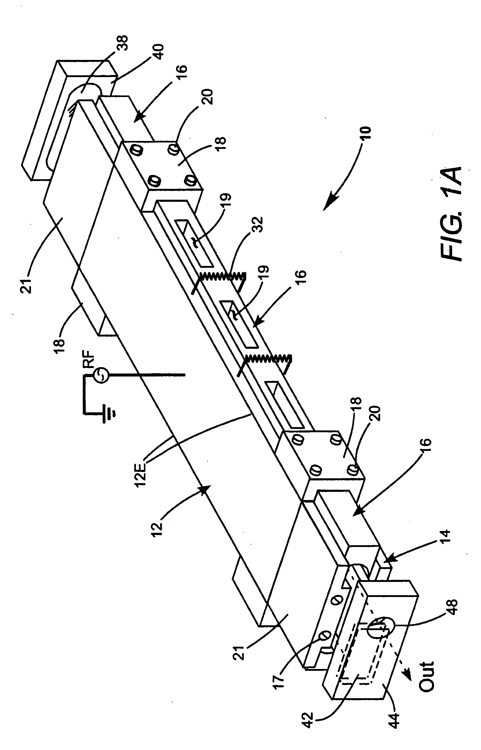 Dielectric coupled CO2 slab laser