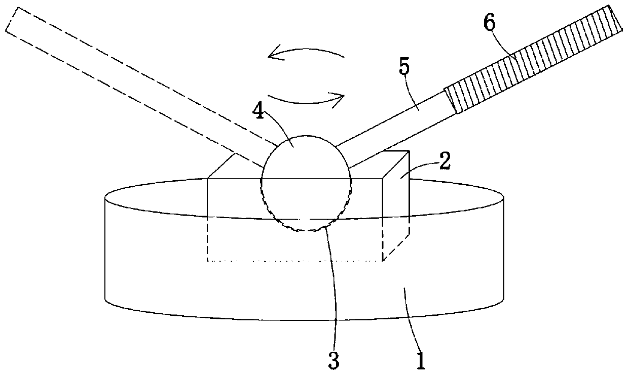 Traction device bonded to impacted teeth