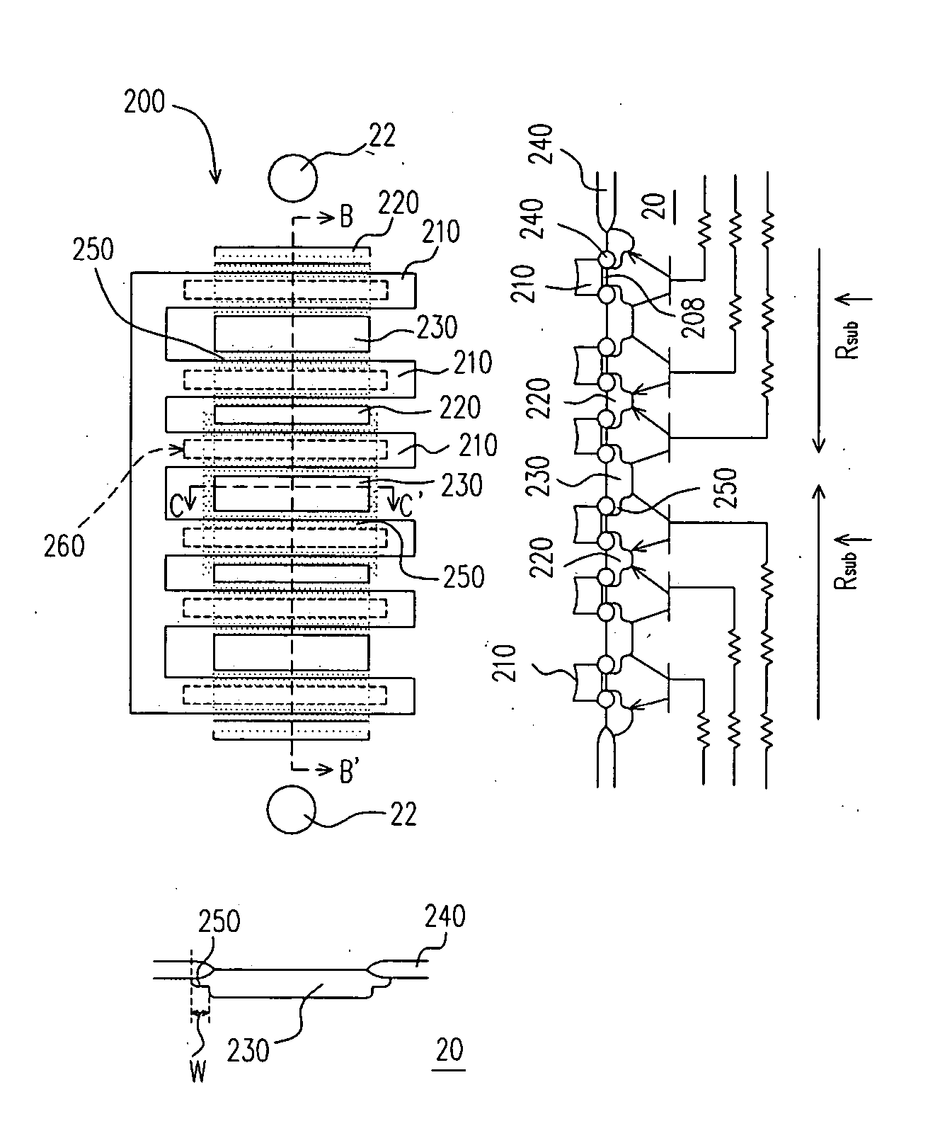 Multi-finger transistor