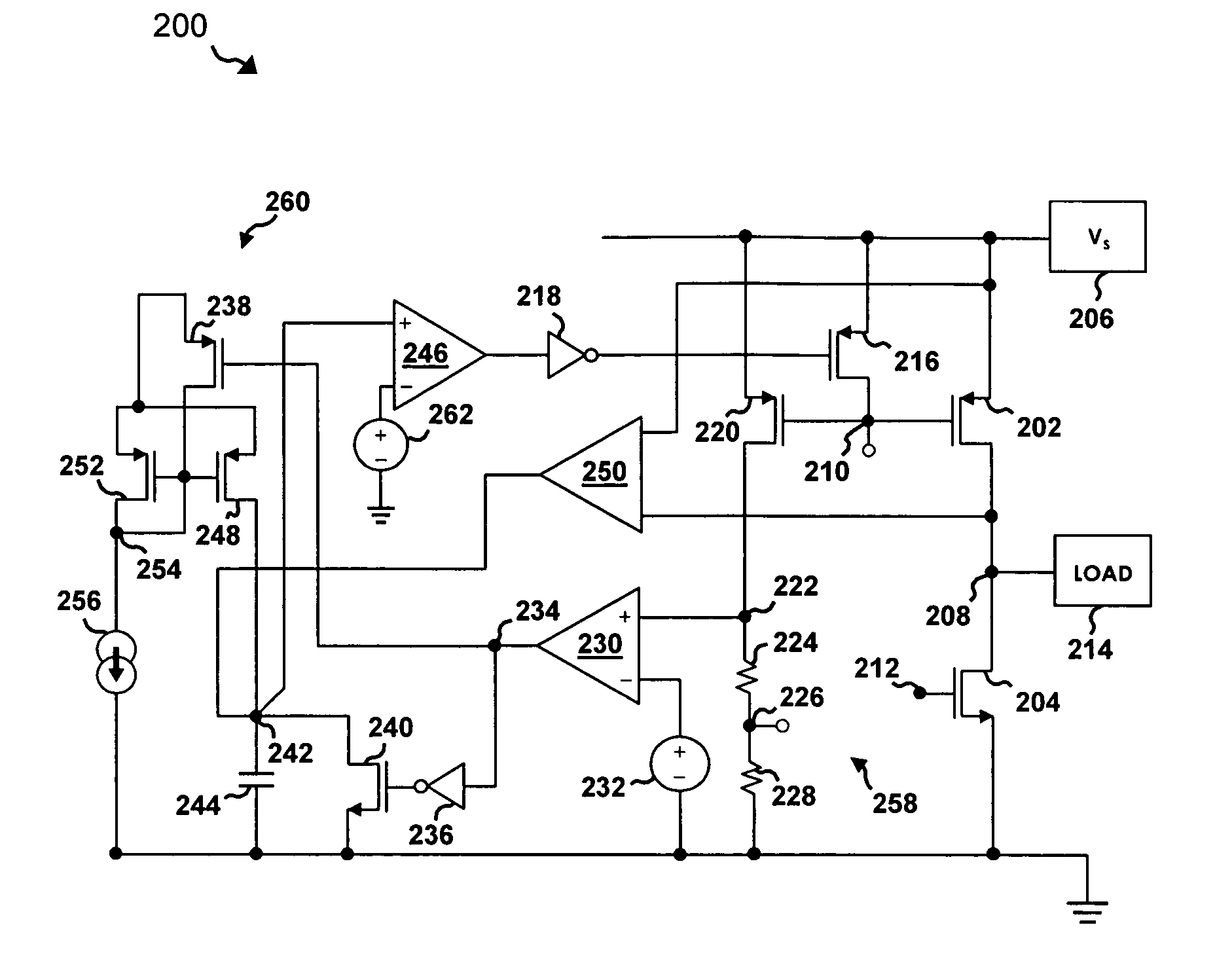 Versatile system for output energy limiting circuitry