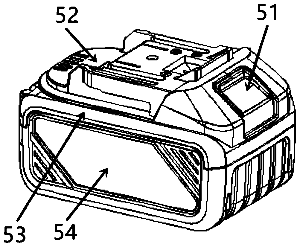 Cordless handheld wall space grinding machine